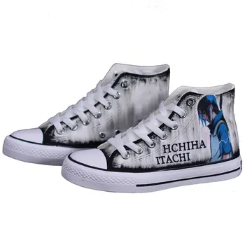 

Unisex Anime Cos NARUTO Uchiha Itachi Casual Ankle Canvas Shoes Preppy Student plimsolls duck shoes Sneakers