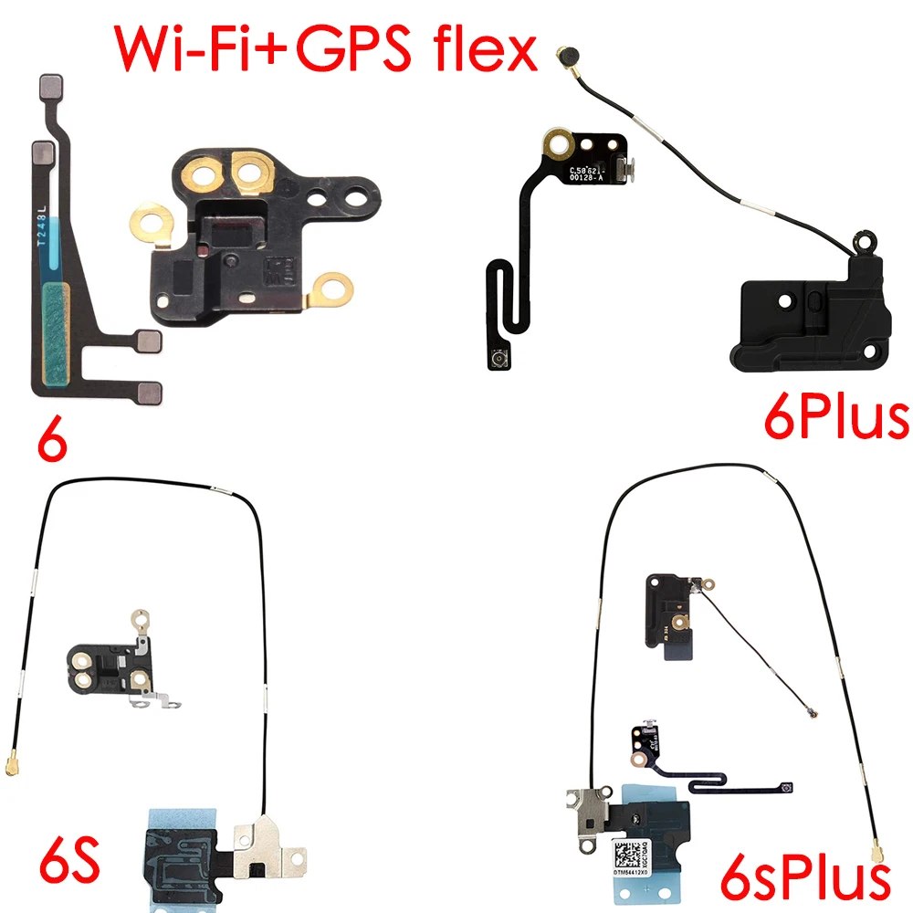 Per Il Iphone 6 6 Plus 6S 6S Plus Gps Antenna Cover + Wifi Segnale Flex Cavo A Nastro Di Ricambio