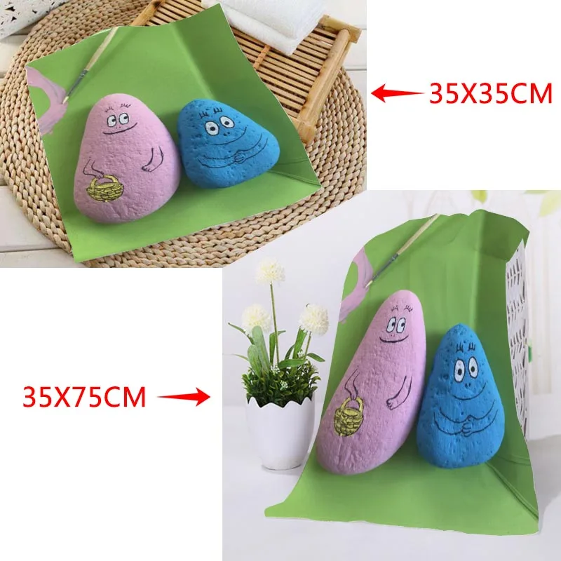 Пользовательские Les Barbapapa полотенце s микрофибра ткань для путешествий быстросохнущая печать абсорбент носимых полотенец пляжное полотенце для волос s - Цвет: 16