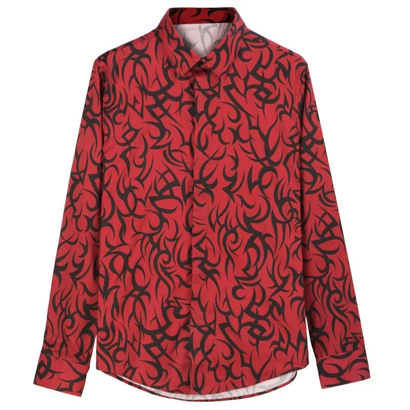 Рисунок 5 - Мужская однобортная рубашка из натурального хлопка