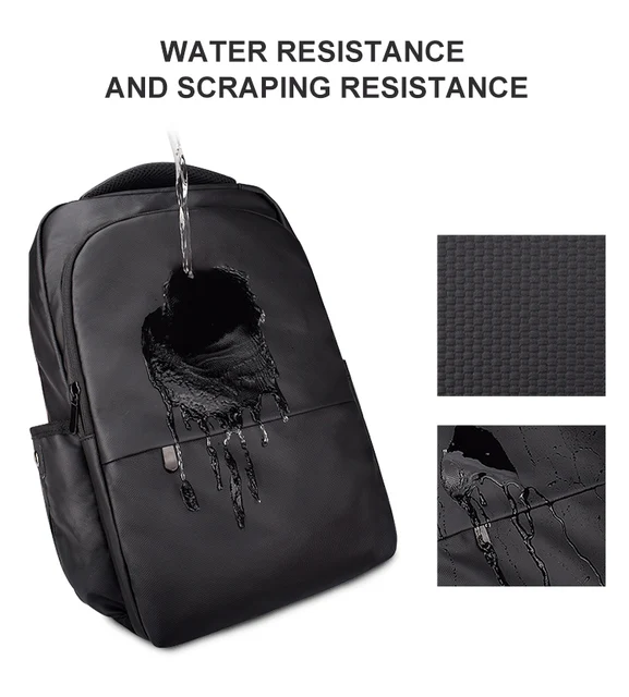Mochila para hombre multifuncional impermeable mochila para portátil de 14  pulgadas bolso de viaje de negocios de gran capacidad - AliExpress