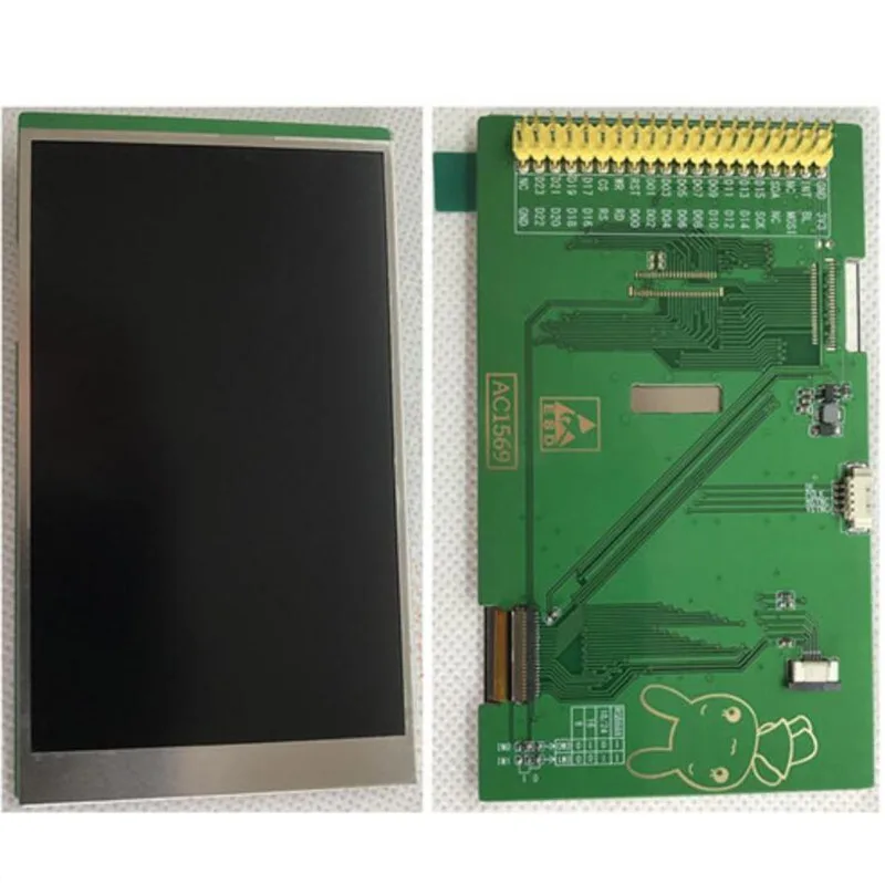 IPS 4 3 дюймовый TFT LCD с высоким разрешением 480800 480x800 полный обзор резистивный