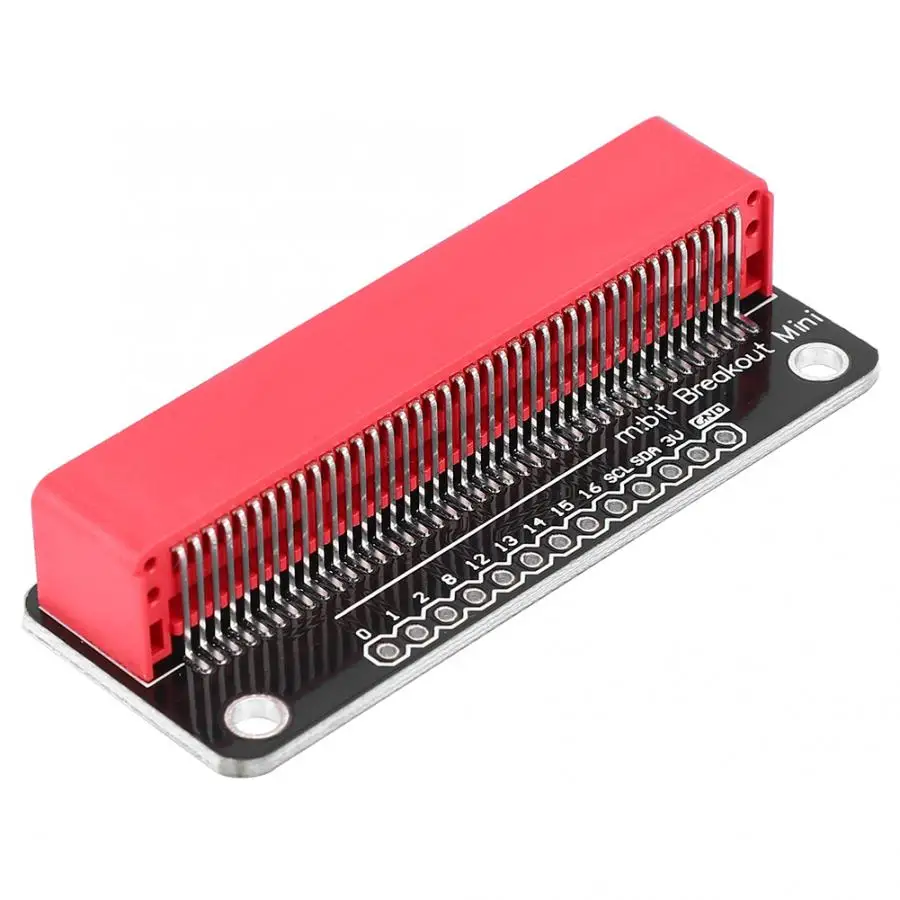 Плата расширения золотое покрытие MINI/Micro: бит Компоненты Запчасти 2,54 мм булавки Плата расширения