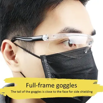 

Safety Glasses Work Goggles Anti-wind Anti-sand Anti Fog Anti Dust Resistant Transparent Eyewear Protective Glasses