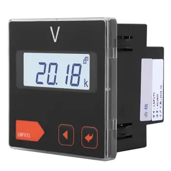 

LNFV71 Intelligent LCD Display Digital Single Phase Voltmeter Voltage Meter.