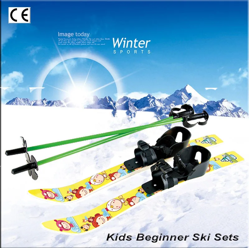 Источник Производители оптовые поставки Ski-03B детей лыжный спорт двойная плата лыжи портативные сани