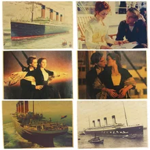 Фильм Титаник Классический ретро-постер домашний Декор Бар Кафе плакат