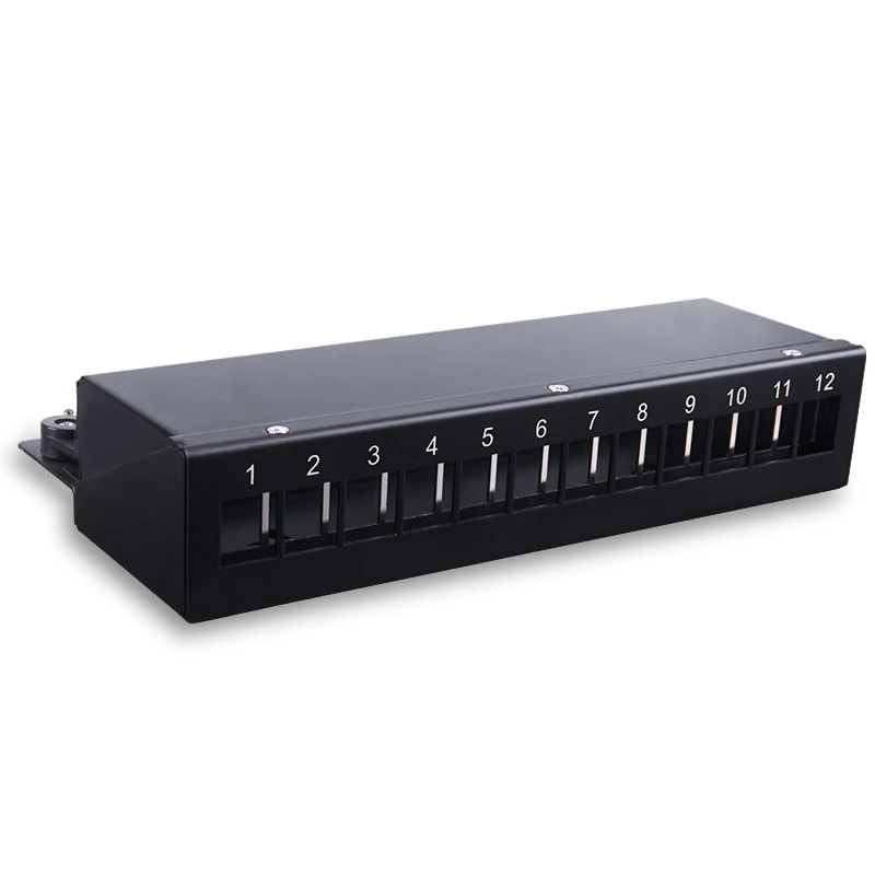 Vazio em branco Patch Panel Keystone Enclosure