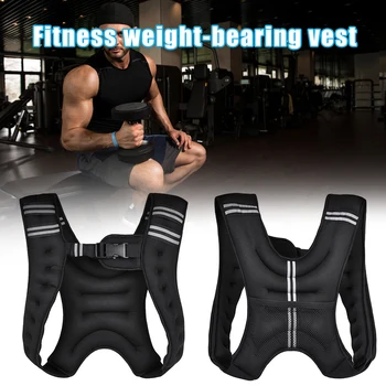 

Running Weight Vest for Men Women Kids Training Workout Adjustable Weighted Vest H7JP