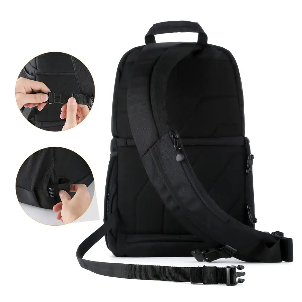 K&F CONCEPT Camera Sling Backpack Classic Side