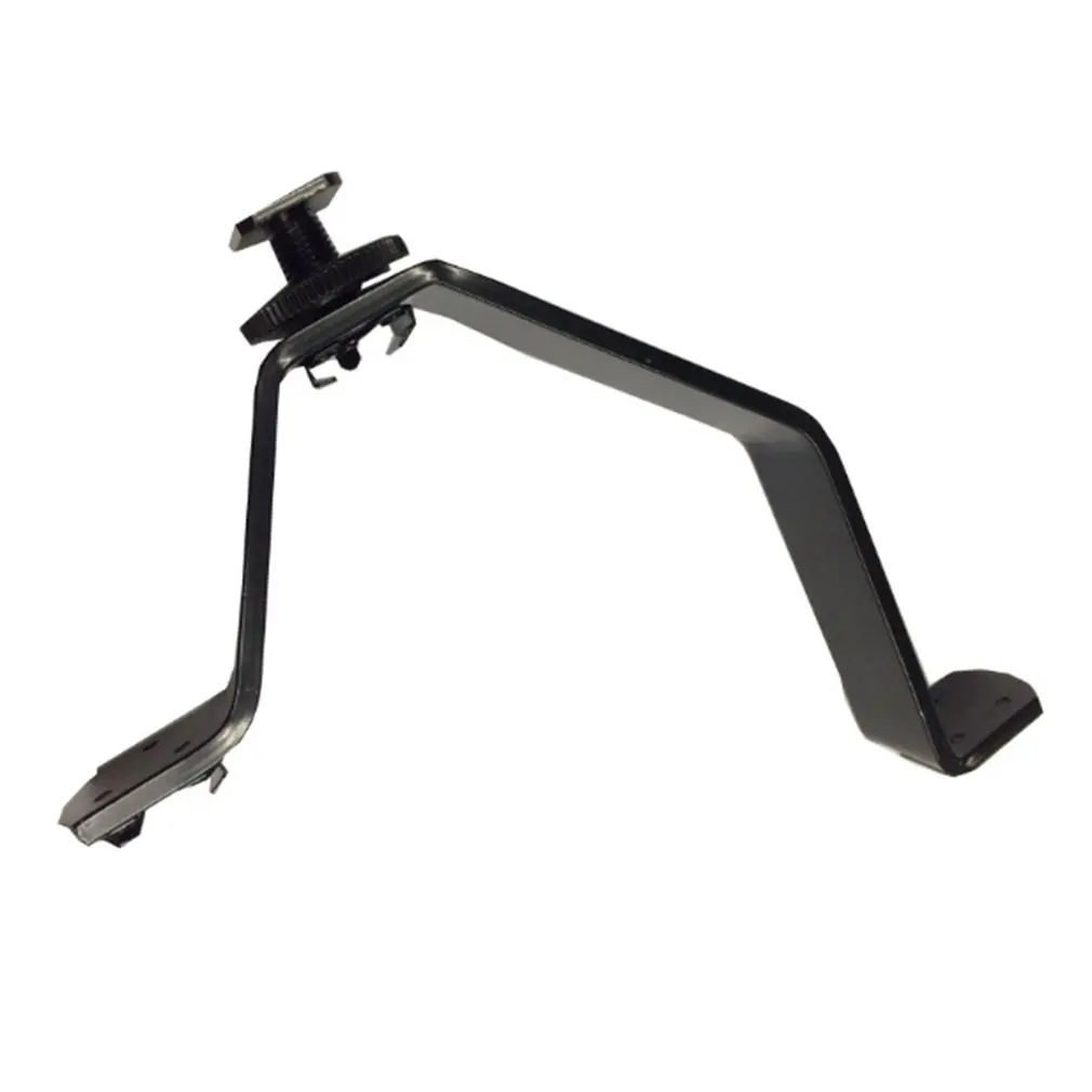 Heavy-Duty Camera Triple Mount Hot Shoe V Mount Bracket Video Accessory Triple Shoe Bracket for Video Monitors Microphones;