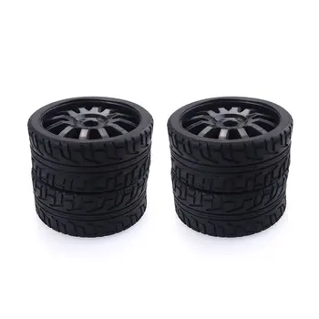 

4PCS 1/8 RC Car Rubber Tyres Plastic Wheels for Redcat Team Losi VRX HPI Kyosho HSP Carson Hobao 1/8 Buggy /On-road car