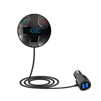 

Adapter Universal Car MP3 Player Interior Music Portable Audio FM Transmitter Multifunctional Wireless Bluetooth Phone Charger