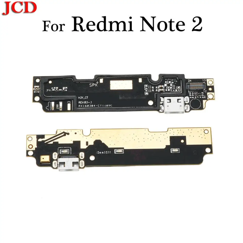 JCD для Redmi 4A 4X зарядное устройство черз порт USB разъем порт док-станция гибкий кабель для Xiaomi для Redmi 1 2 3 3s 4 Note 4G Note 3/3 Pro - Цвет: For Redmi Note 2