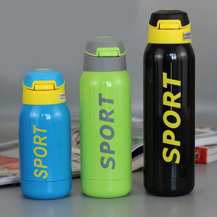 

New Style 304 Insulated Cup Creative Outdoor Sports Glass Convenient Mountain Climbing Pitcher Printed Logo