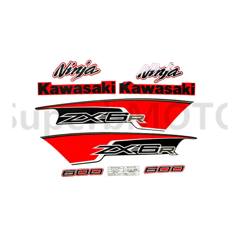 Для Kawasaki Ninja zx6r ZX-6R 2012 zx6r мотоцикл наклейка на обтекатель весь автомобиль стикер