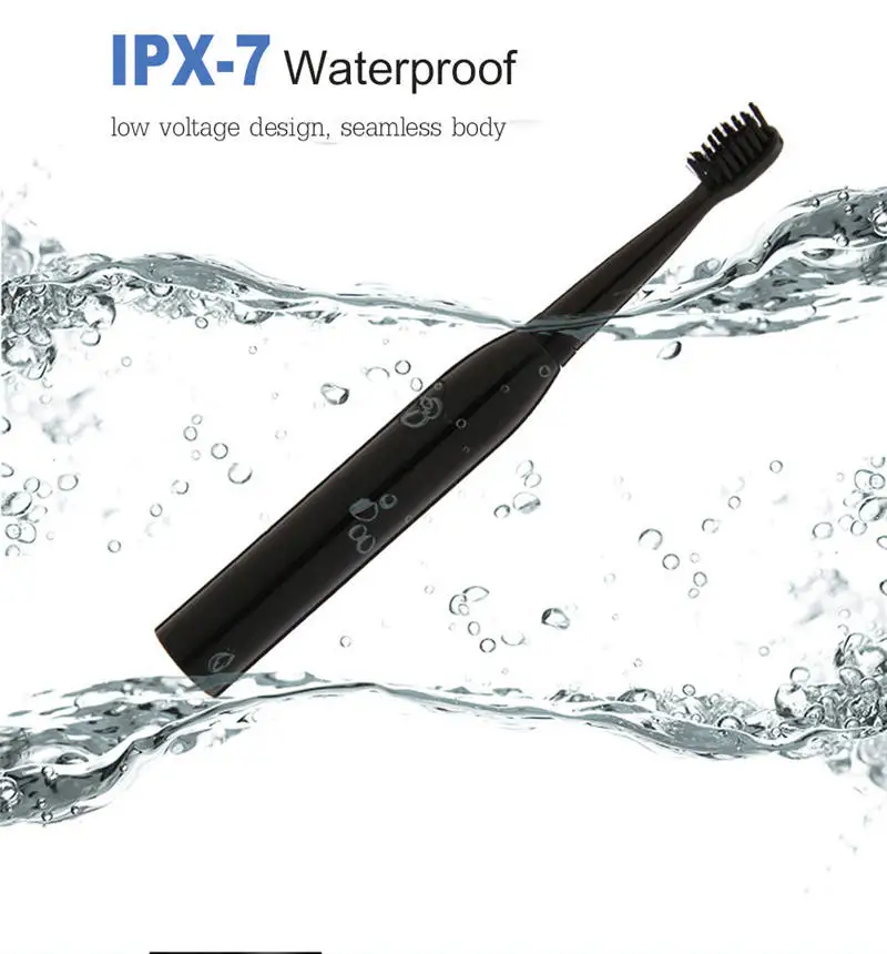 

USB Rechargeable Electric Toothbrush Ultrasonic Sonic Toothbrushes Powerful Deep Clean 360 Degrees Wave Electric Tooth Brush