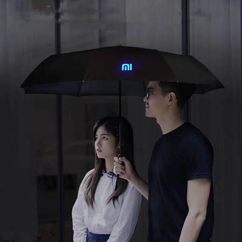 For Xiaomi Mi Mijia Automatic Umbrellas Noctilcent Windproof Auto Folding Umbrella Men Women Business Outdoor Travel Parasol