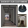 LED Windows sill lights 12W for outdoor windows Waterproof Spotlight Hotel aisle lights illuminate contour Balcony lights 2
