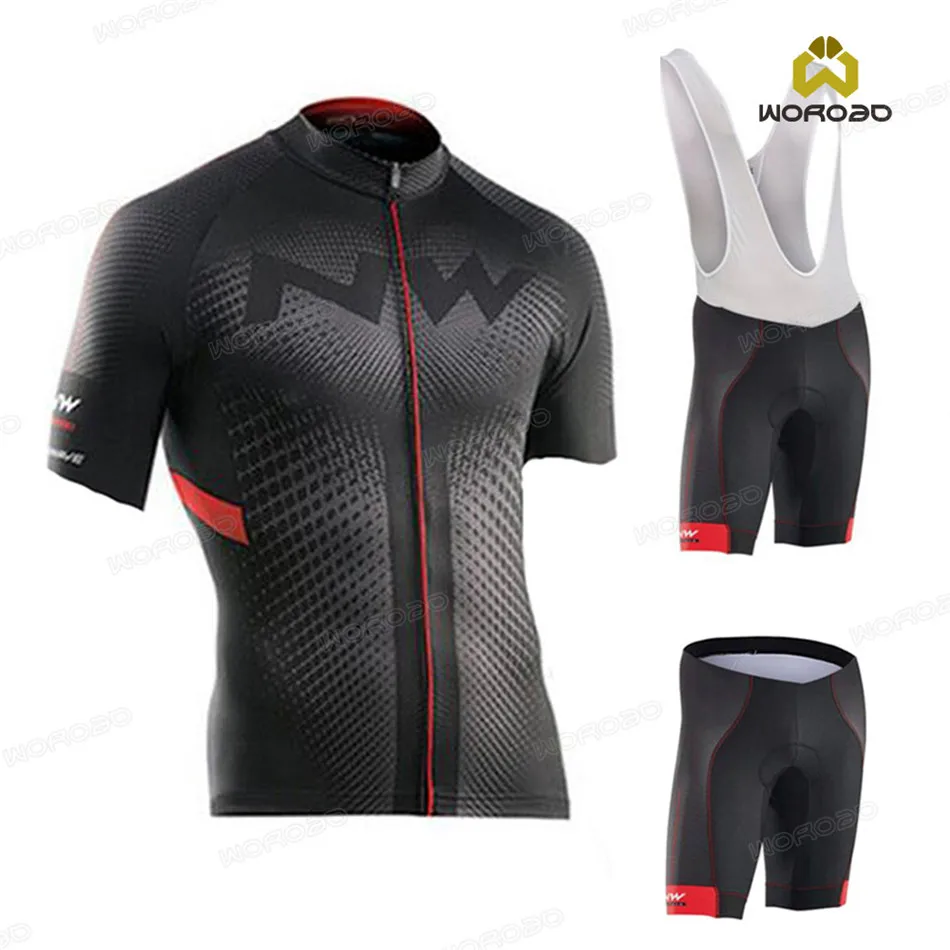 

Cycling Kit Men Summer Jersey Set Bicycle Shirts Breathable Short Sleeve Uniform Road Bike Clothes Maillot Ciclismo