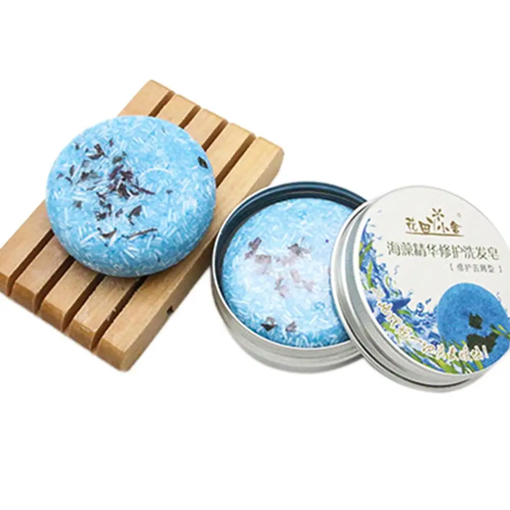 Fashion Handmade Hair Shampoo Soap Cold Processed Shampoo Bar Pure Plant Hair Shampoos Hair Care