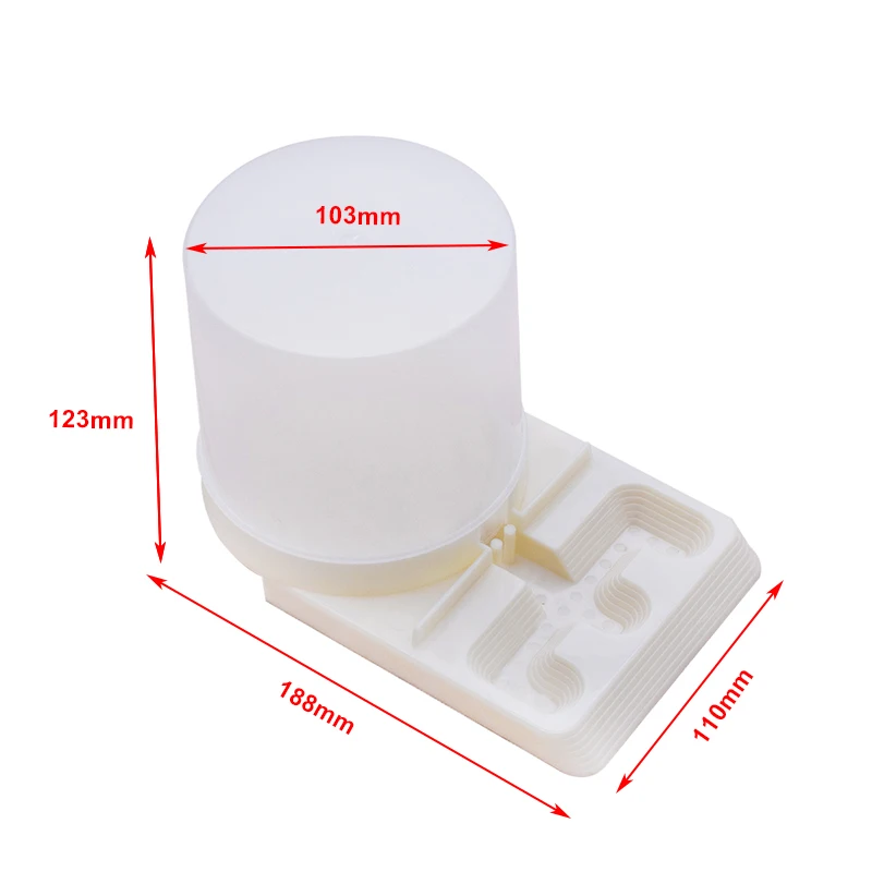 700ML Beehive Entrance Bee Feeder with Drowning Prevention