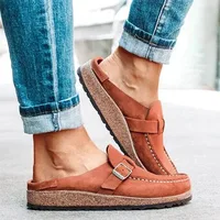 Women Shoes 2020 Summer Vulcanize Shoes Plus Size 43 Slip On Zapatillas Mujer Roma Roman Style Casual Shoes Female Footwear