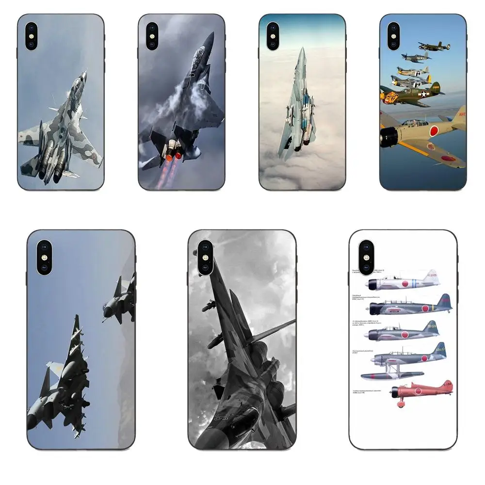

TPU Print Case Coqeu Aircraft Fighter Planes For Xiaomi Redmi Note 2 3 4 4A 4X 5 5A 6 6A 7 Go Plus Pro S2 Y2