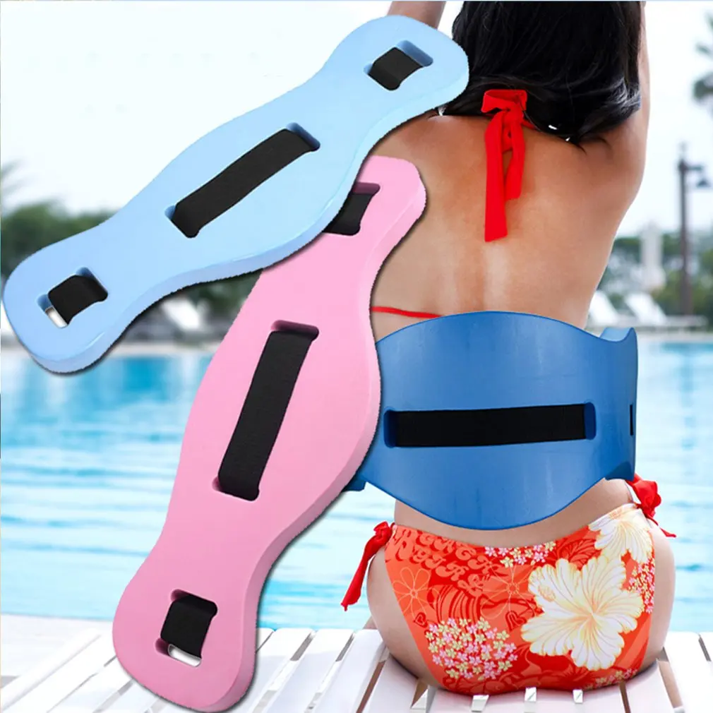 Porable EVA Adjustable Back Floating Foam Swimming Belt Waist Training Equipment Adult Children Tool Float Board