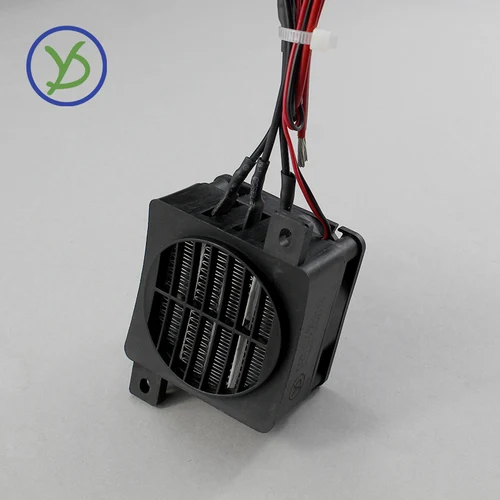 350W 220V 히터 24V DC 팬 온도 조절 전기 히터 PTC 팬 히터 난방 요소 계란 인큐베이터 히터 3