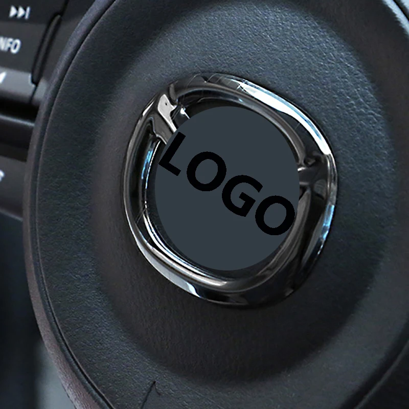 

for Mazda3 MAZDA6 MAZDA2 CX-5/CX-3/CX-8/CX-9/MX-5/MX5/CX5 2014-2019 shiny Steering Wheel Center Cover