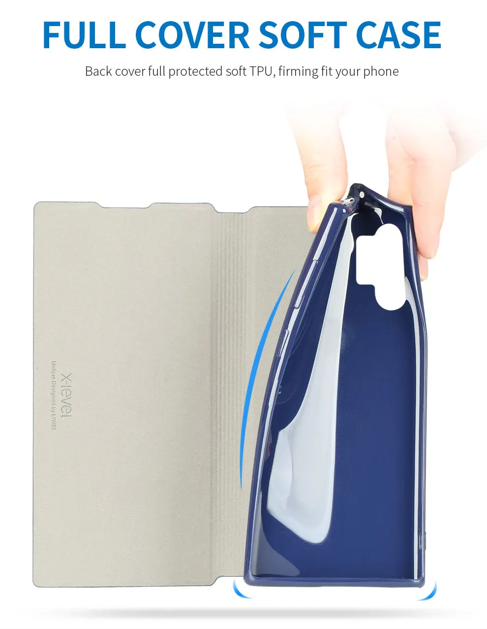 Для samsung Galaxy Note 10 чехол X-Level роскошный классический Флип кожаный чехол для samsung Galaxy Note 10 10 Plus чехол для телефона