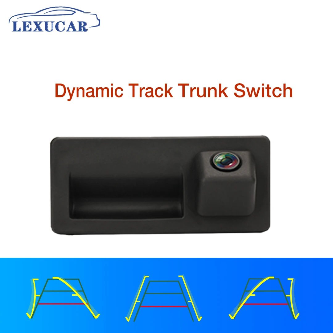 

Canbus Dynamic Trajectory Rear View Camera for Car HD Reverse Camera with Trunk Switch HD Glass Lens Wide Angle Parking Assist