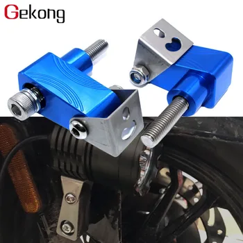 

For BMW G310GS G310R F650GS F700GS F800GS F800R R1200RT HP2 Motorcycle Lower Fork Spotlight Holder Lights lamp Mounting bracket