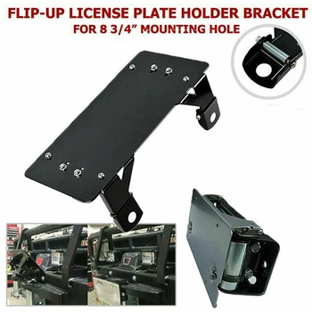 

Steel Winch Roller Vehicle License Plate Frame Mount Bracket Protective Guide Rope Durable Holder Accessories Hole Replacement