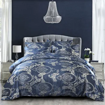 

European Luxury Duvet Cover Set Jacquard Bedding Sets For Beds And Pillowcase Cover Sheet 2/3pcs Without Quilt Bed Bedclothes