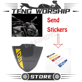 

NEY MT09 mt 09 mt09 Motorbike Small Windshield Wind screen For Yamaha MT09 MT-09 FZ-09 MT 09 FZ09 2017 2018 2019