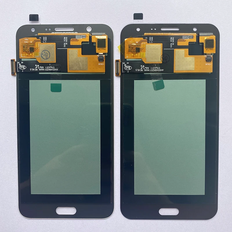 5 ''J700 экран для Samsung J7 2015 ЖК дисплей с рамкой сенсорный дигитайзер в сборе J700F