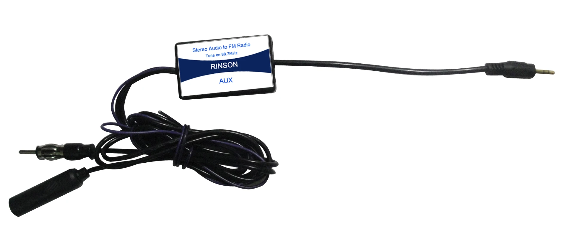 

FM Wired Modulator Transmitter for Phone Mp3 with AUX input