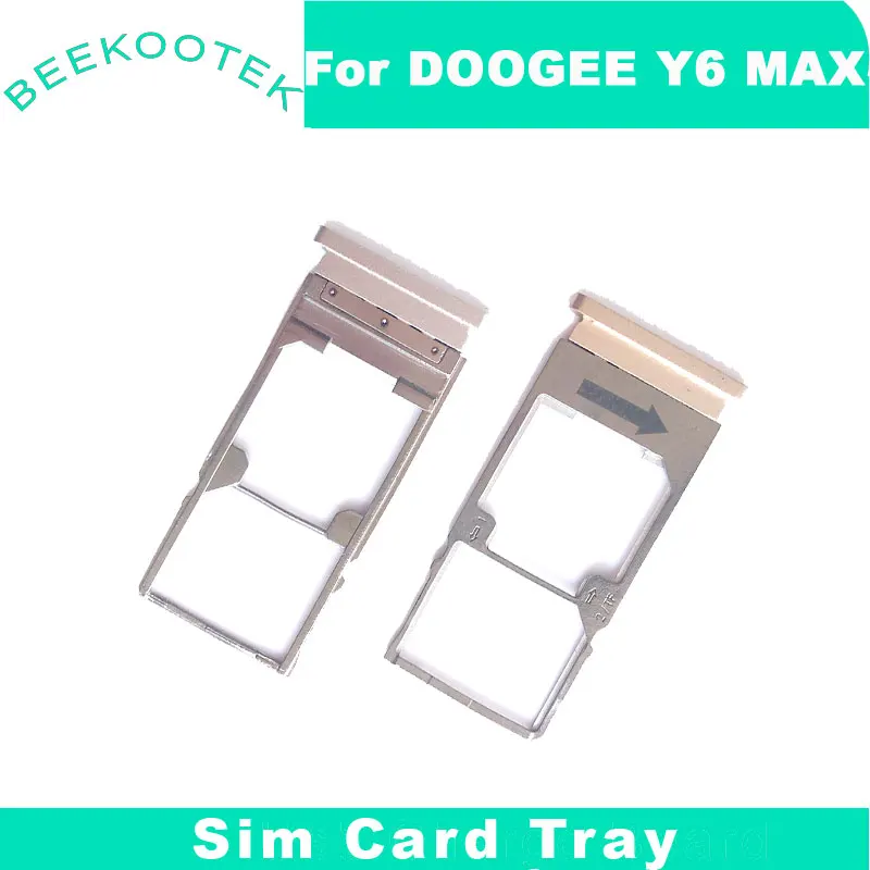 Оригинальный лоток для карт DOOGEE Y6 max SIM держатель сотового телефона | Мобильные