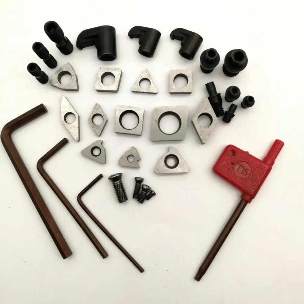 50 шт. M1.8/M2/M2.2/M2.5/M3/M3.5/M4/M5 станка с ЧПУ винт, вставной винт torx брусок ЧПУ-типа заменяет карбидная вставка для токарного станка