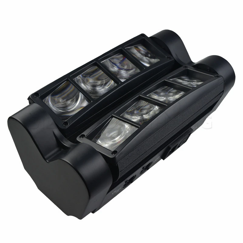 Высокое качество 45 Вт мини Led Паук свет DMX512 8 светодиодов LED движущийся головной RGBW
