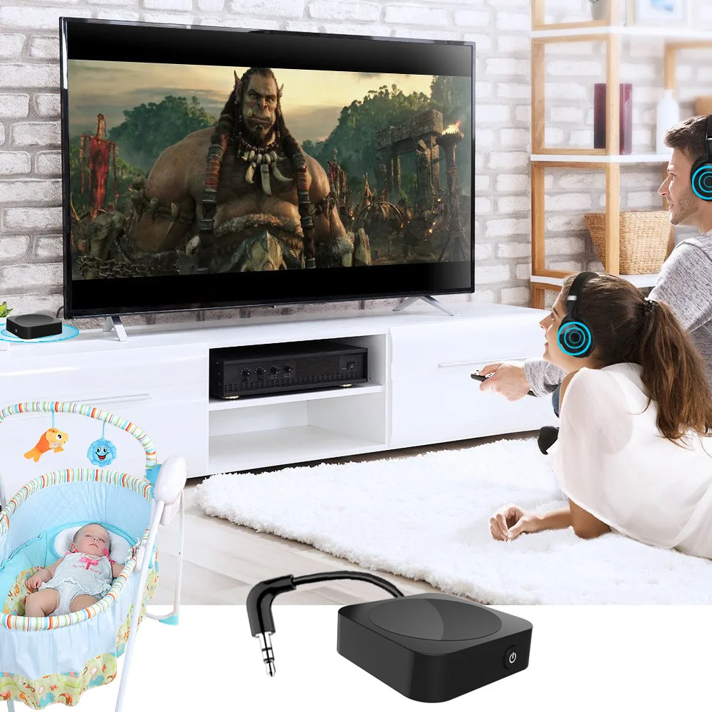 Bluetooth 5 0 Aptx LL Low Latency Airplane Airline Flight Adapter Transmitter For Bose Bluetooth Headphone Earphone TWS Earbuds