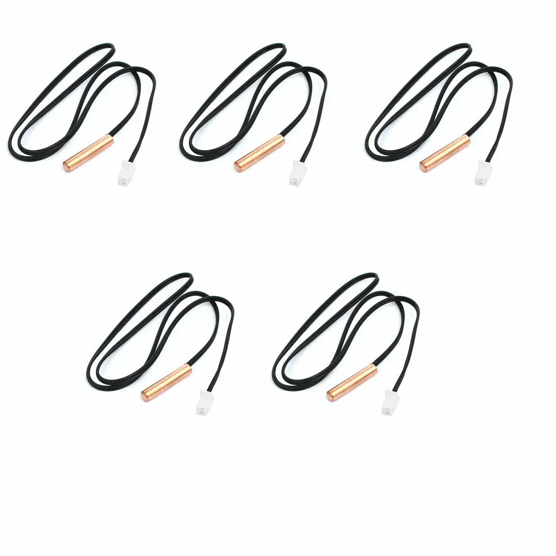 

5pcs. TC 20K 20-inch length copper head air conditioning temperature sensor