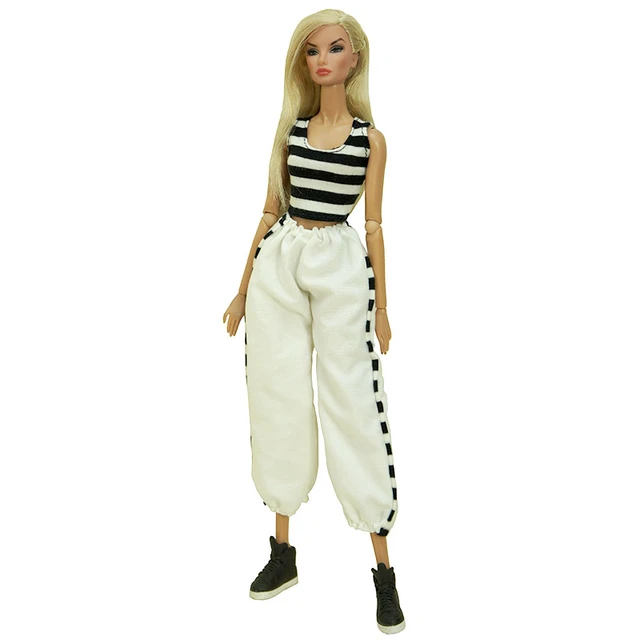 1/6bjd boneca roupas camisa topos calças pijamas conjunto casa roupas para  grande 1/6, yosd, 30cm boneca roupas acessórios sapatos - AliExpress