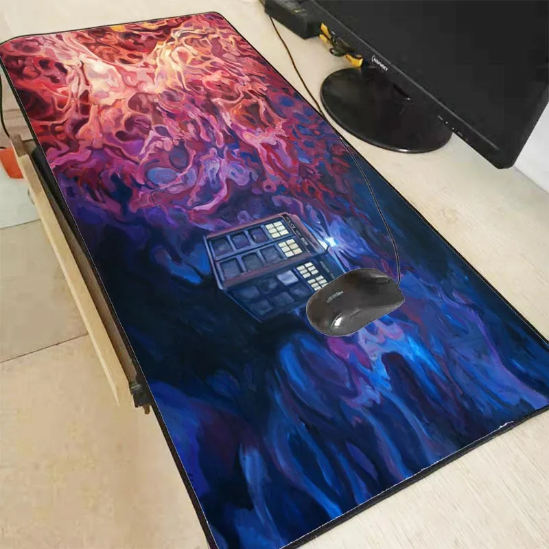  Doctor Who Large Gaming Mouse Pad Gamer Locking Edge Keyboard Mouse Mat Gaming Desk Mousepad for CS