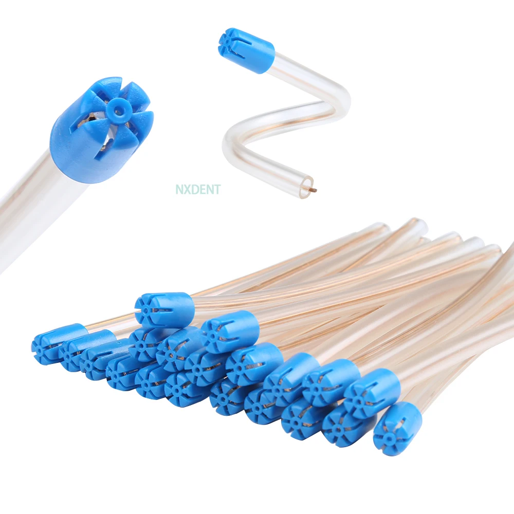 50pcs Dental Disposable Saliva Ejector Aspirator Tube Oral Care Dentist