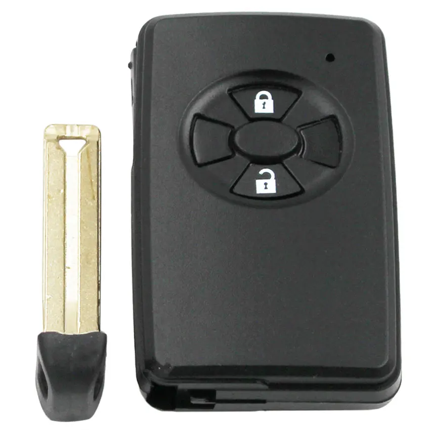 Car Key Shell 2/3/4/5 Button Replacement New Smart Remote Key Fob For TOYOTA RAV4 Vitz Ractis