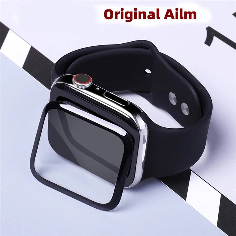 Waterproof screen protector for apple watch 5 4 3 38MM 40MM 44MM 42MM (Not Tempered Soft glass) film for Iwatch 4/5/6/SE