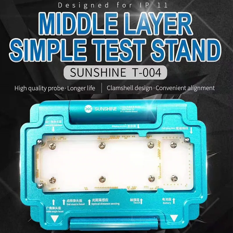 SUNSHINE T-004 для iPhone 11 средний слой простой тестовый стенд Sunshine T-005 для 11 Pro 11 Pro Max MOTHERBAORD тестер